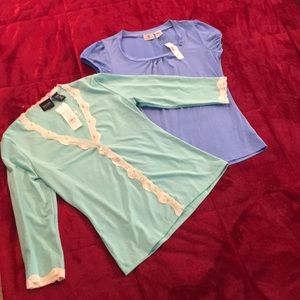 New tops with tags attached-selling as a bundle 😀